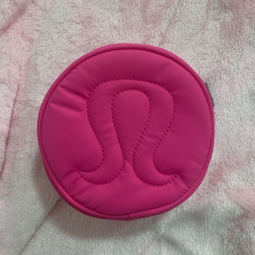 Lululemon Sonic pink coin pouch